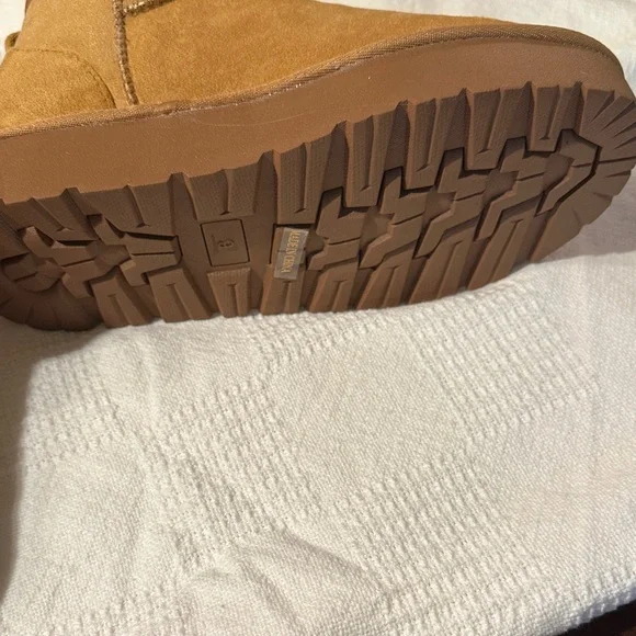 Tan Suede Ankle Boots - Picture 4 of 13